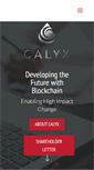 Mobile Screenshot of calyxbio.com
