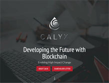 Tablet Screenshot of calyxbio.com